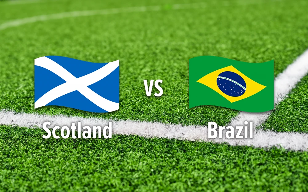 Scotland vs Brazil: Match Preview, Live Stream Guide and Prediction